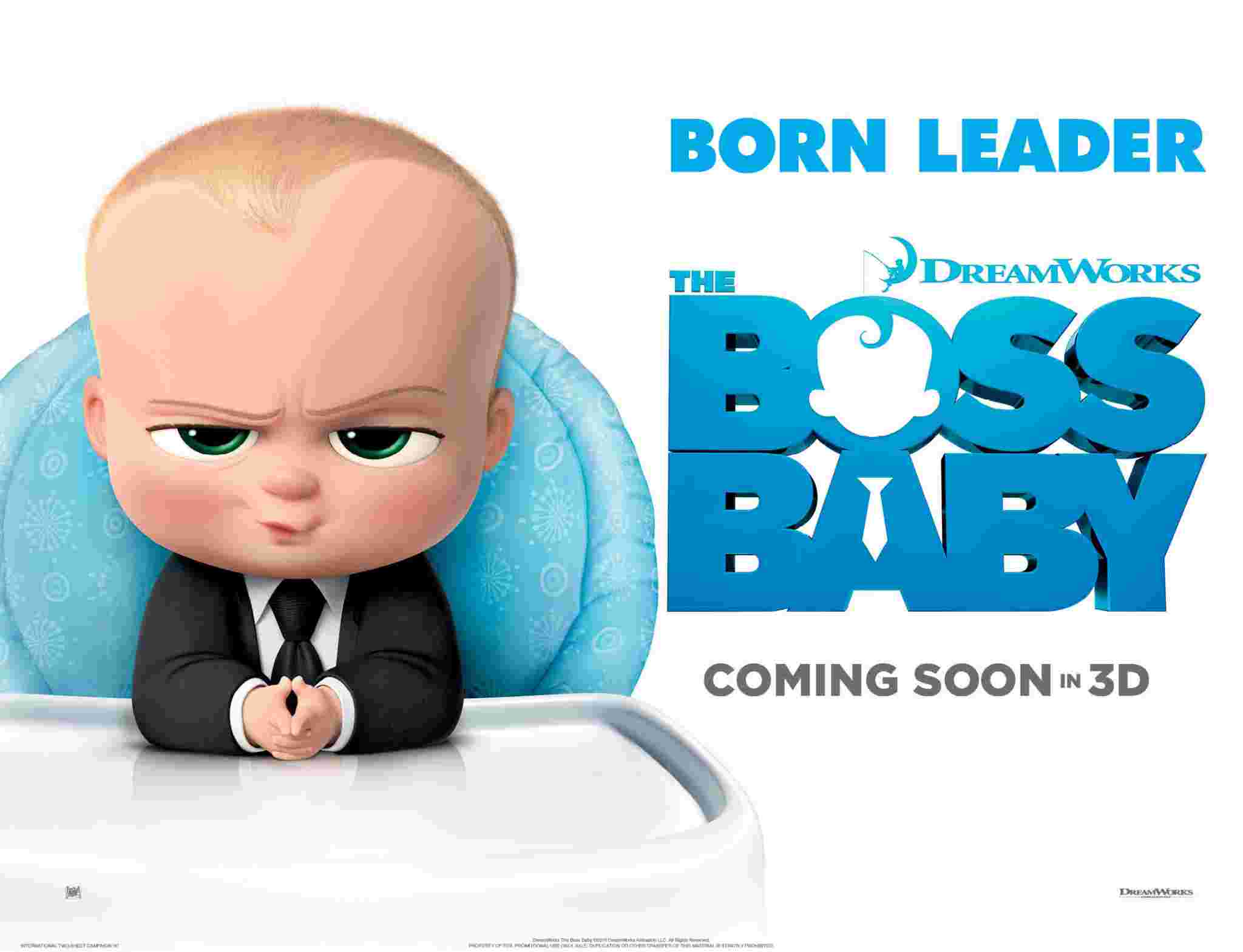 THE BOSS BABY arrives in UK cinemas April 2017 - Entertain ...