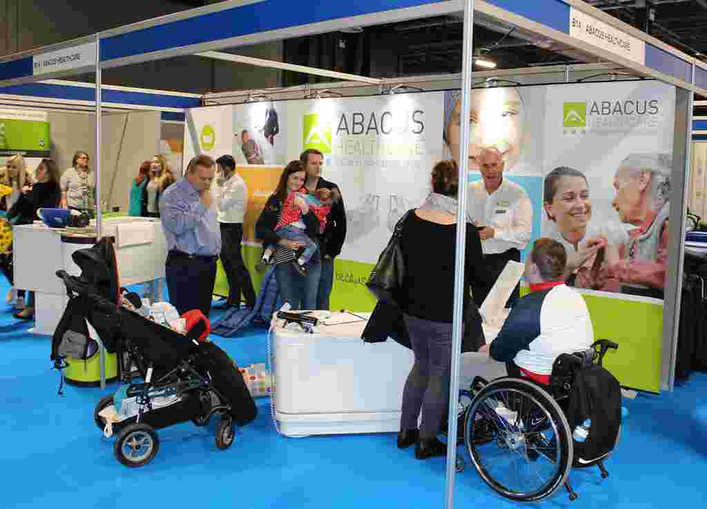 The Abacus Healthcare team at Kidz to Adultz North was busy throughout the show offering product demonstrations, free advice regarding bath funding and the ‘Guess the name of Abacus’ Big Bear’ competition.