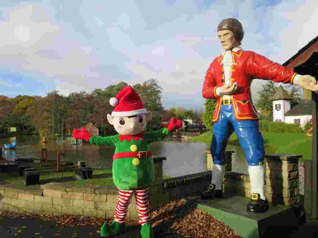 The Forever Elf will be Santa's eyes & ears at Gulliver's theme parks this Christmas