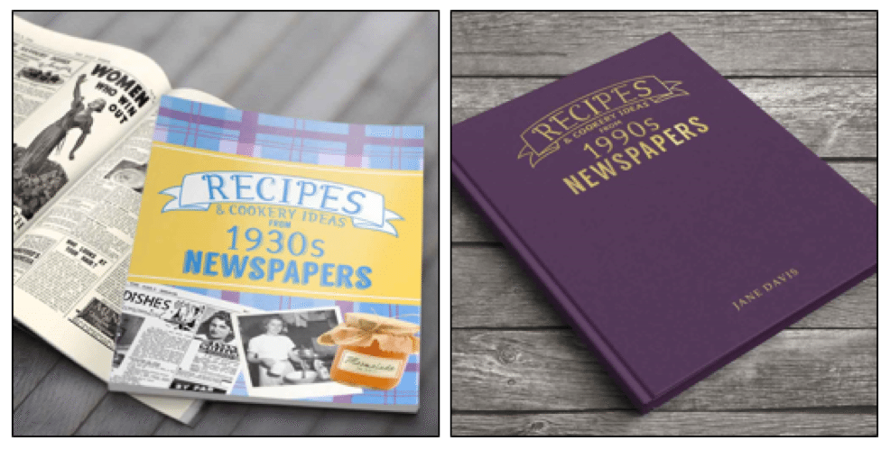 (Products shown: 1930s and 1990s in hardback)