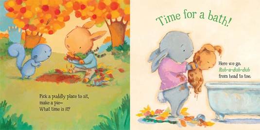 Time for a Bath By Phillis Gershator, illustrated by David Walker